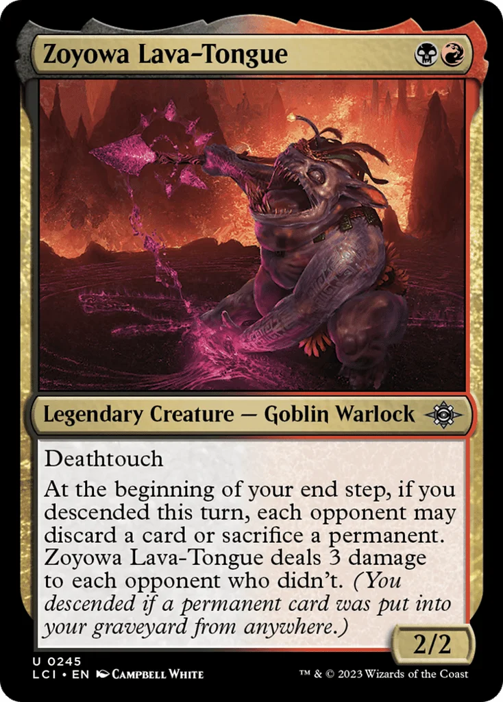 Zoyowa Lava-Tongue · The Lost Caverns of Ixalan