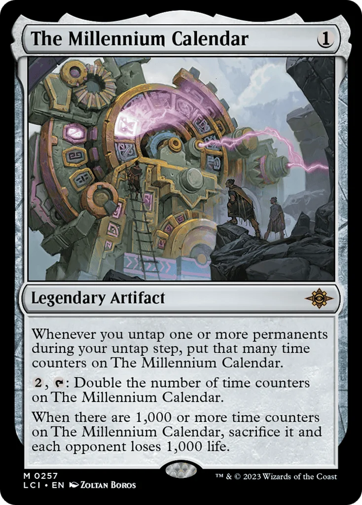 The Millennium Calendar · The Lost Caverns of Ixalan