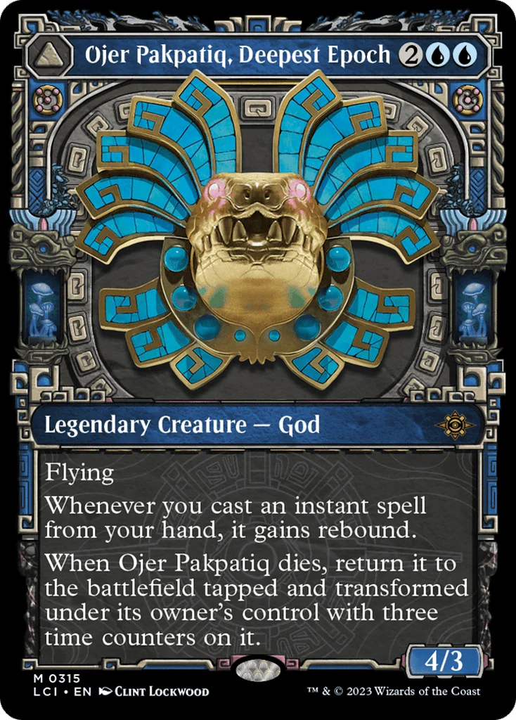Ojer Pakpatiq, Deepest Epoch // Temple of Cyclical Time · The Lost Caverns of Ixalan