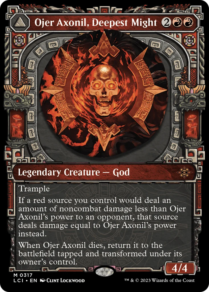 Ojer Axonil, Deepest Might // Temple of Power · The Lost Caverns of Ixalan