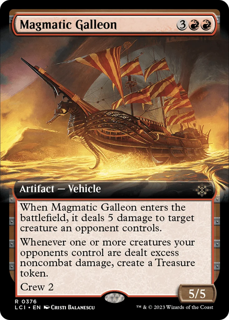 Magmatic Galleon · The Lost Caverns of Ixalan