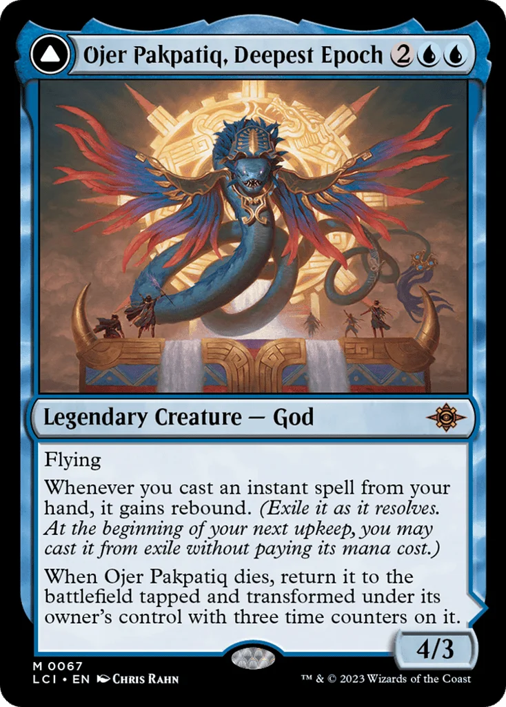 Ojer Pakpatiq, Deepest Epoch // Temple of Cyclical Time · The Lost Caverns of Ixalan