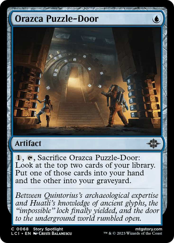 Orazca Puzzle-Door · The Lost Caverns of Ixalan