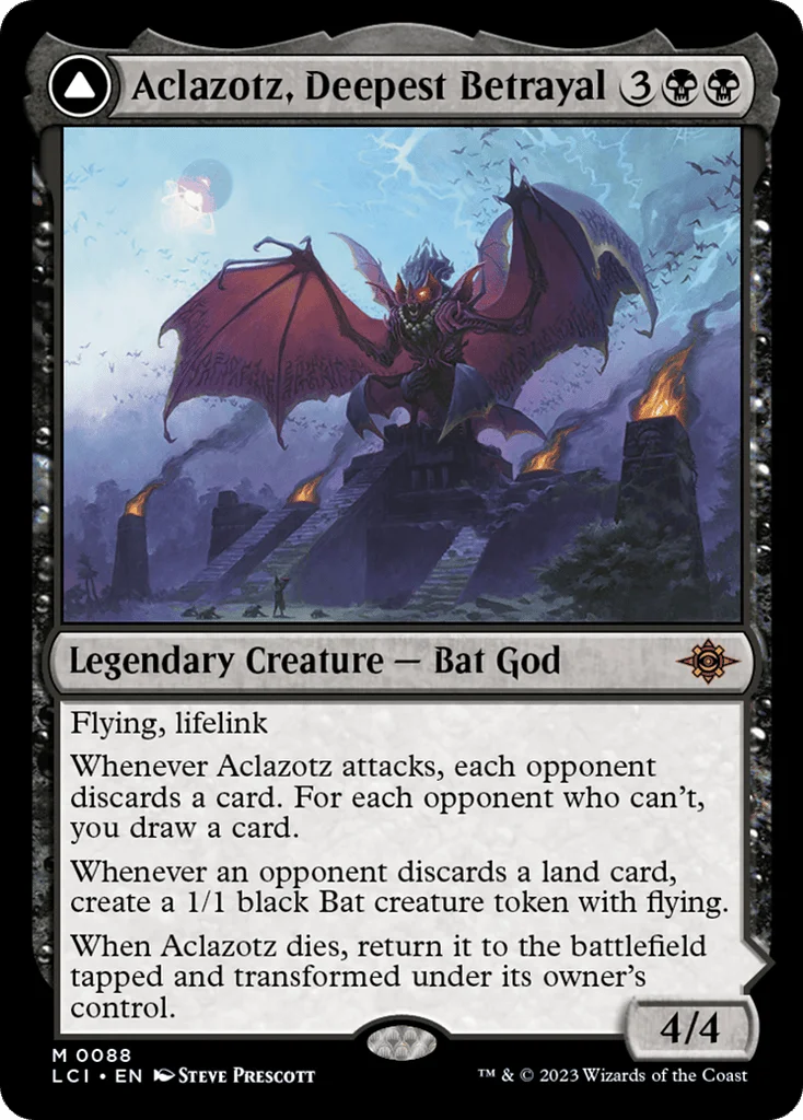 Aclazotz, Deepest Betrayal // Temple of the Dead · The Lost Caverns of Ixalan