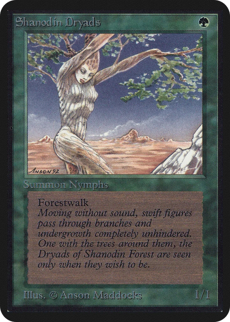 Shanodin Dryads · Limited Edition Alpha