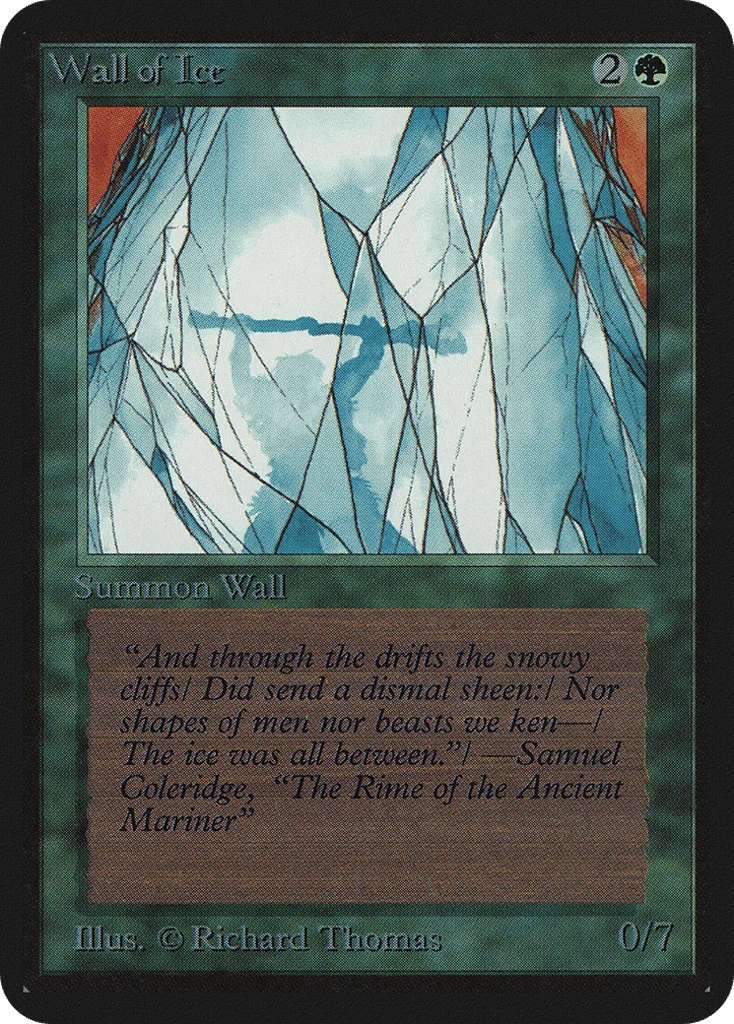 Wall of Ice · Limited Edition Alpha