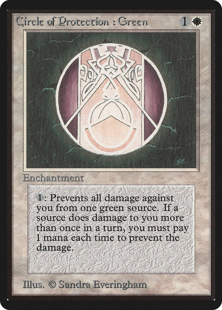 Circle of Protection: Green · Limited Edition Beta
