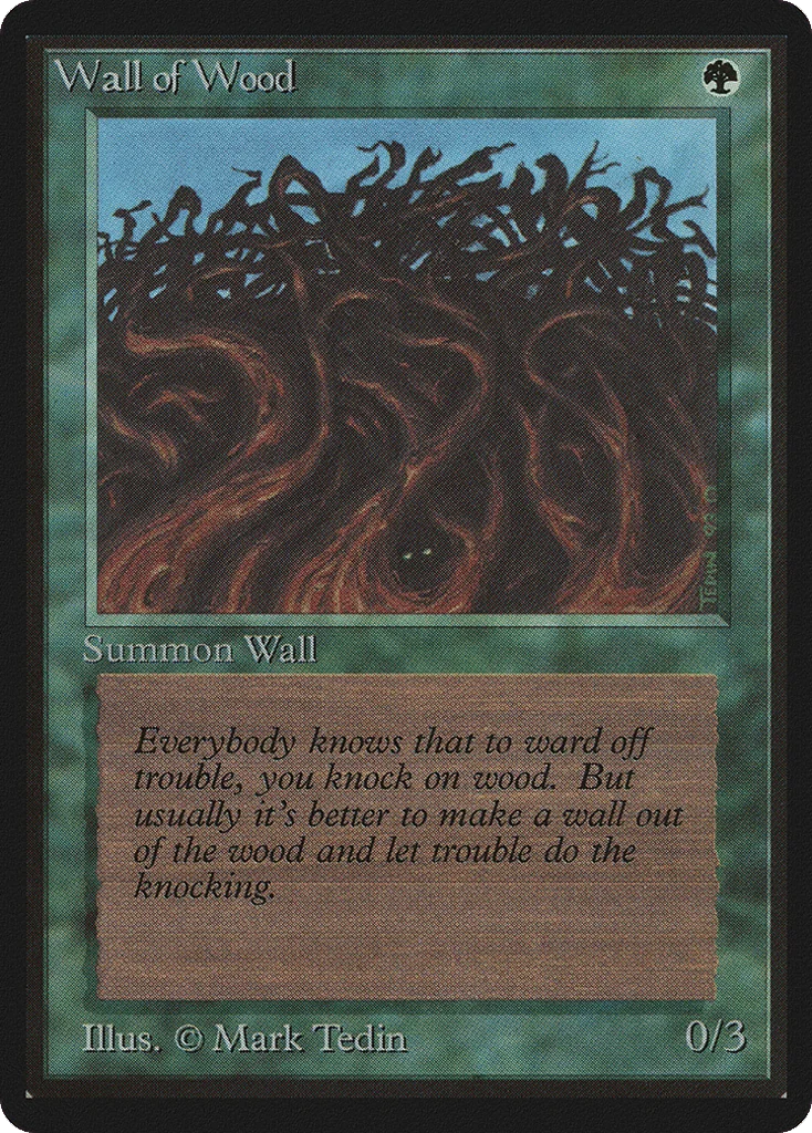 Wall of Wood · Limited Edition Beta