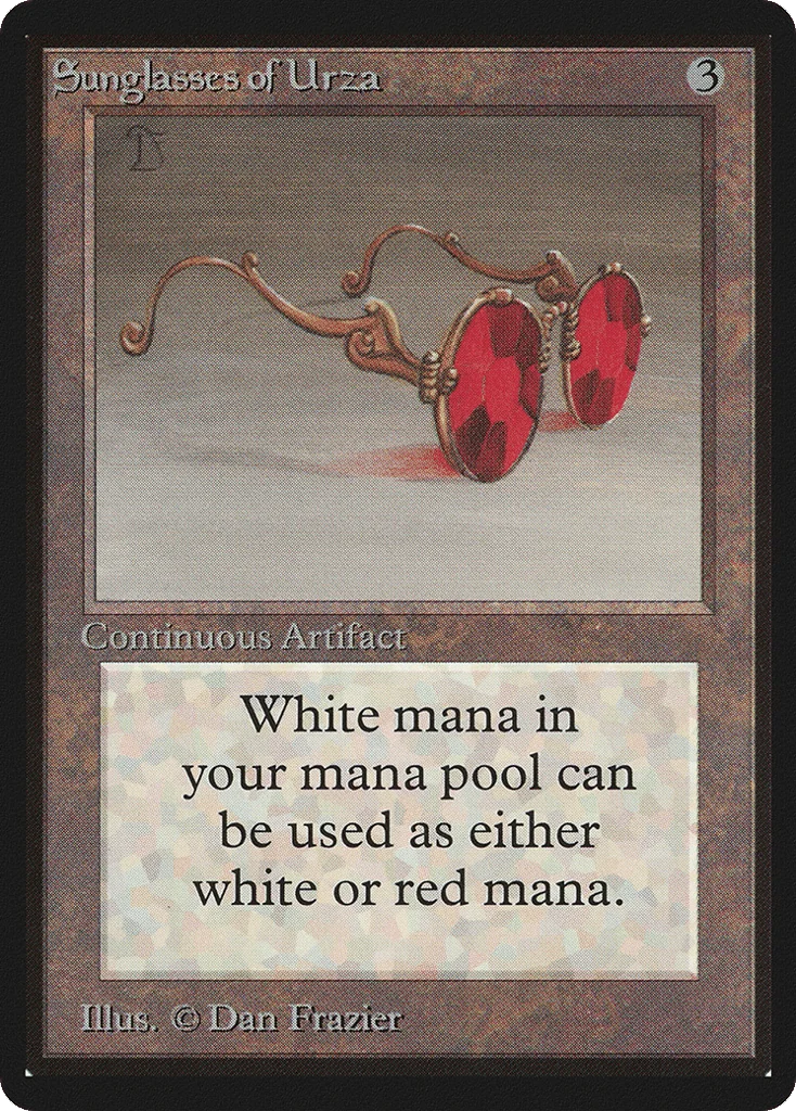 Sunglasses of Urza · Limited Edition Beta