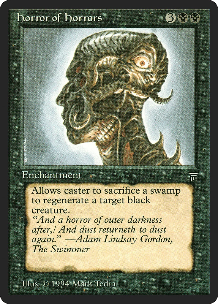 Horror of Horrors · Legends