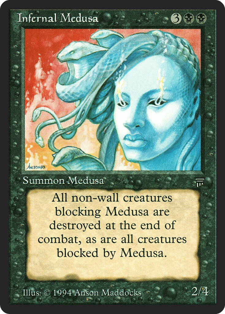 Infernal Medusa · Legends