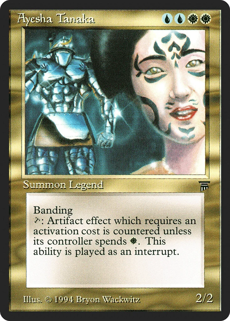 Ayesha Tanaka · Legends