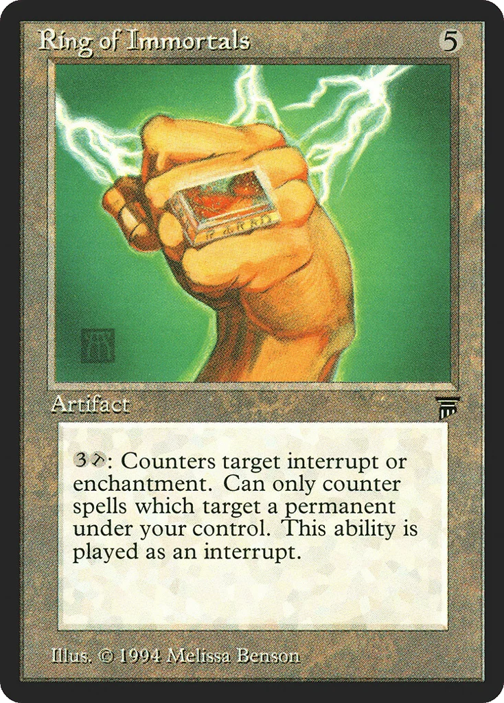 Ring of Immortals · Legends