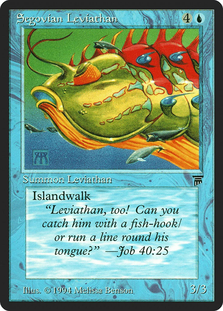 Segovian Leviathan · Legends