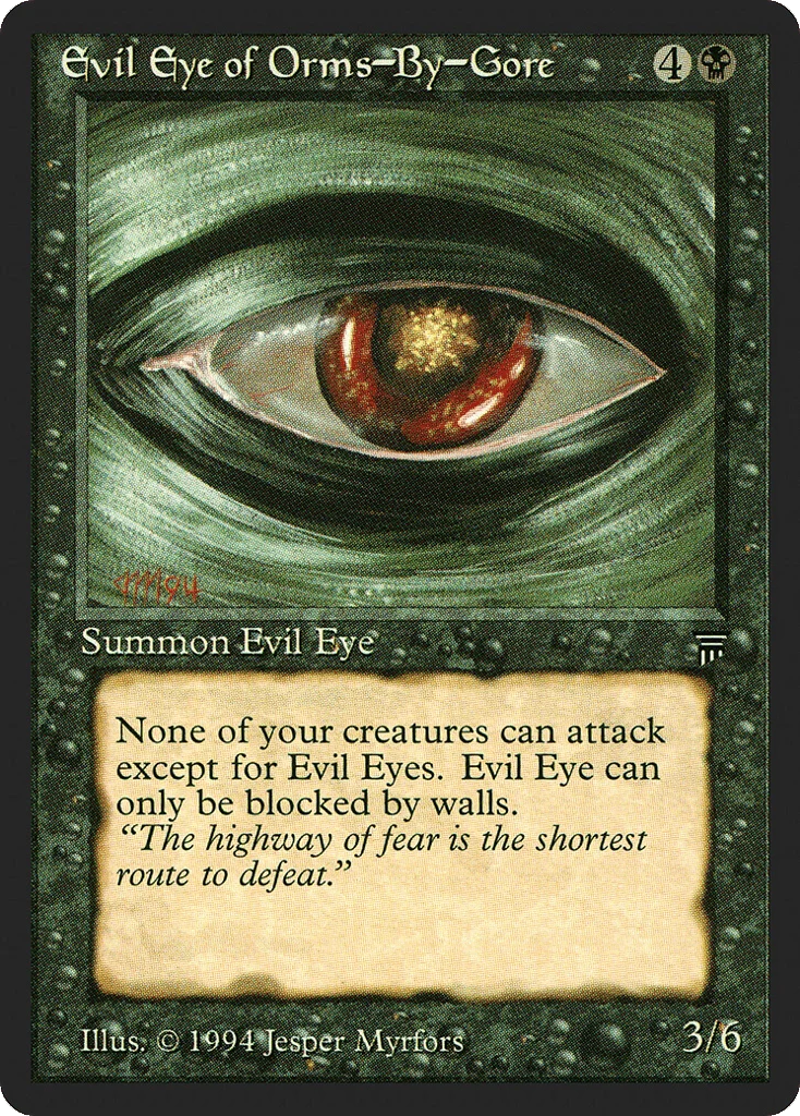 Evil Eye of Orms-by-Gore · Legends