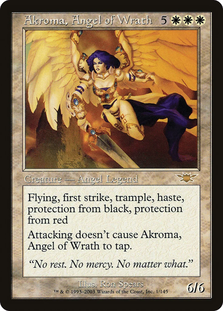 Akroma, Angel of Wrath · Legions