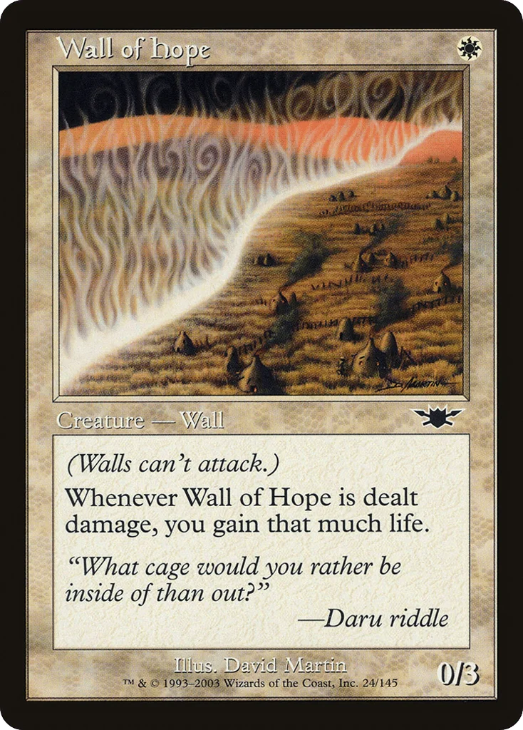 Wall of Hope · Legions