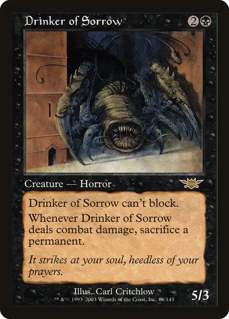Drinker of Sorrow · Legions