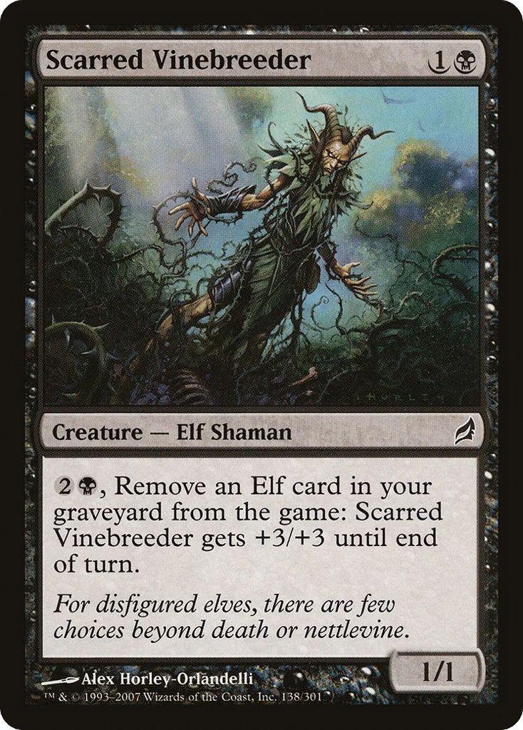 Scarred Vinebreeder · Lorwyn