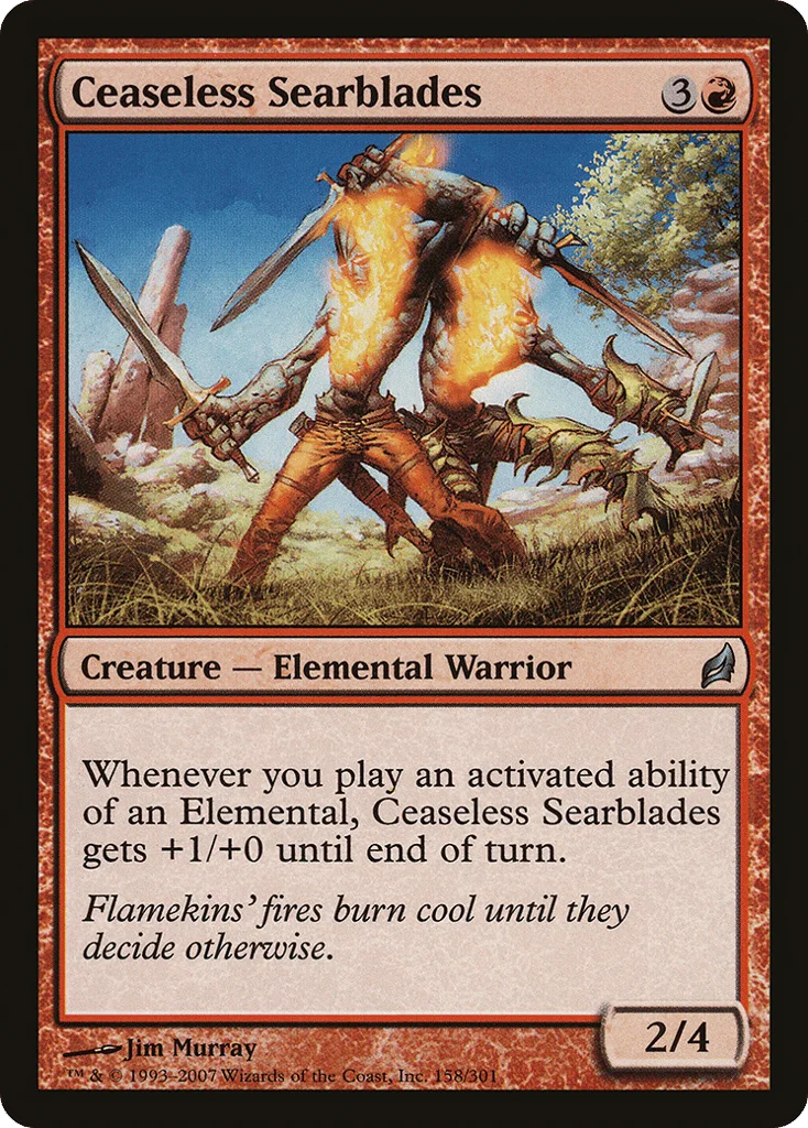 Ceaseless Searblades · Lorwyn