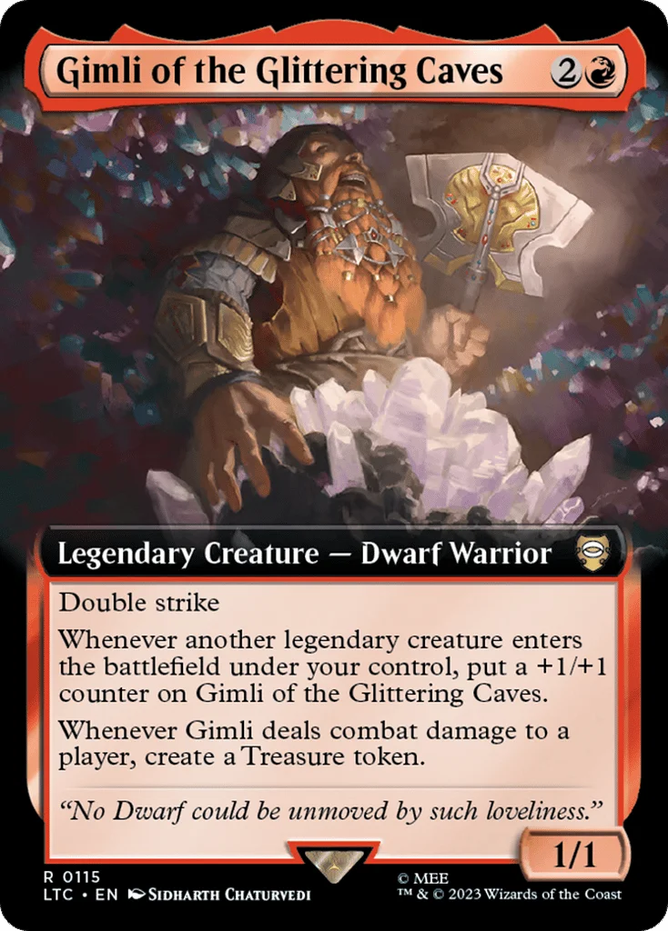 Gimli of the Glittering Caves · Tales of Middle-earth Commander