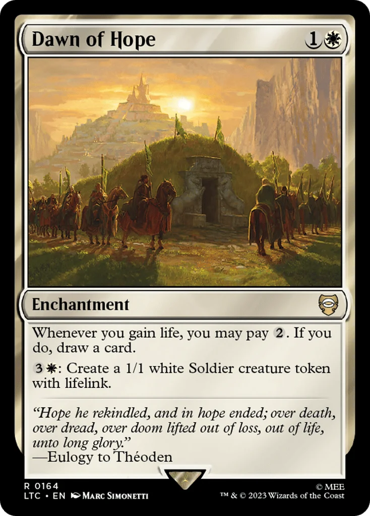Dawn of Hope · Tales of Middle-earth Commander