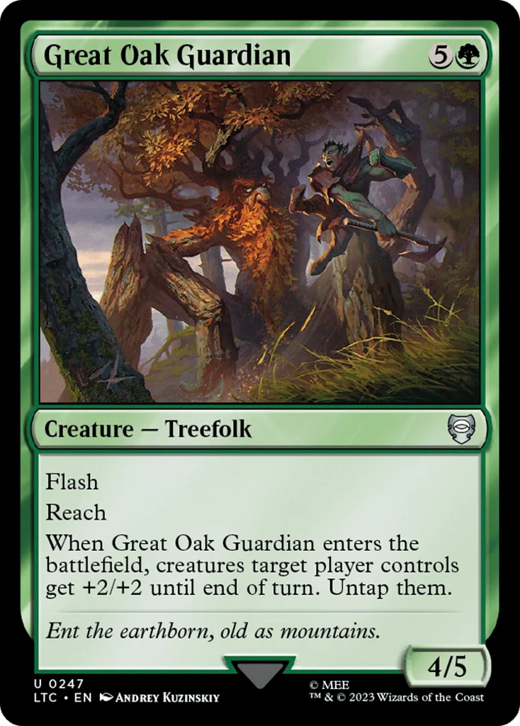 Great Oak Guardian · Tales of Middle-earth Commander