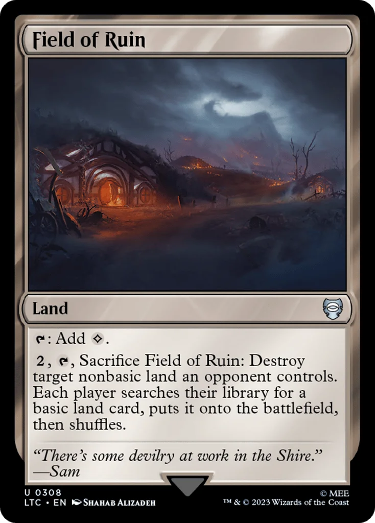 Field of Ruin · Tales of Middle-earth Commander