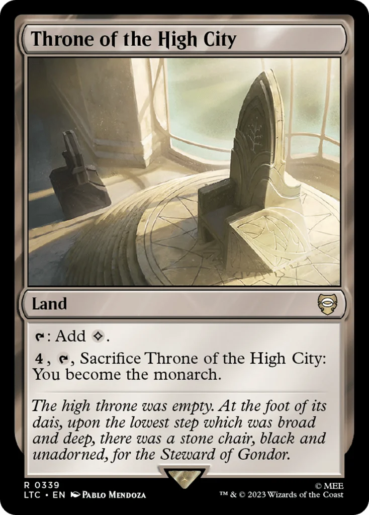 Throne of the High City · Tales of Middle-earth Commander
