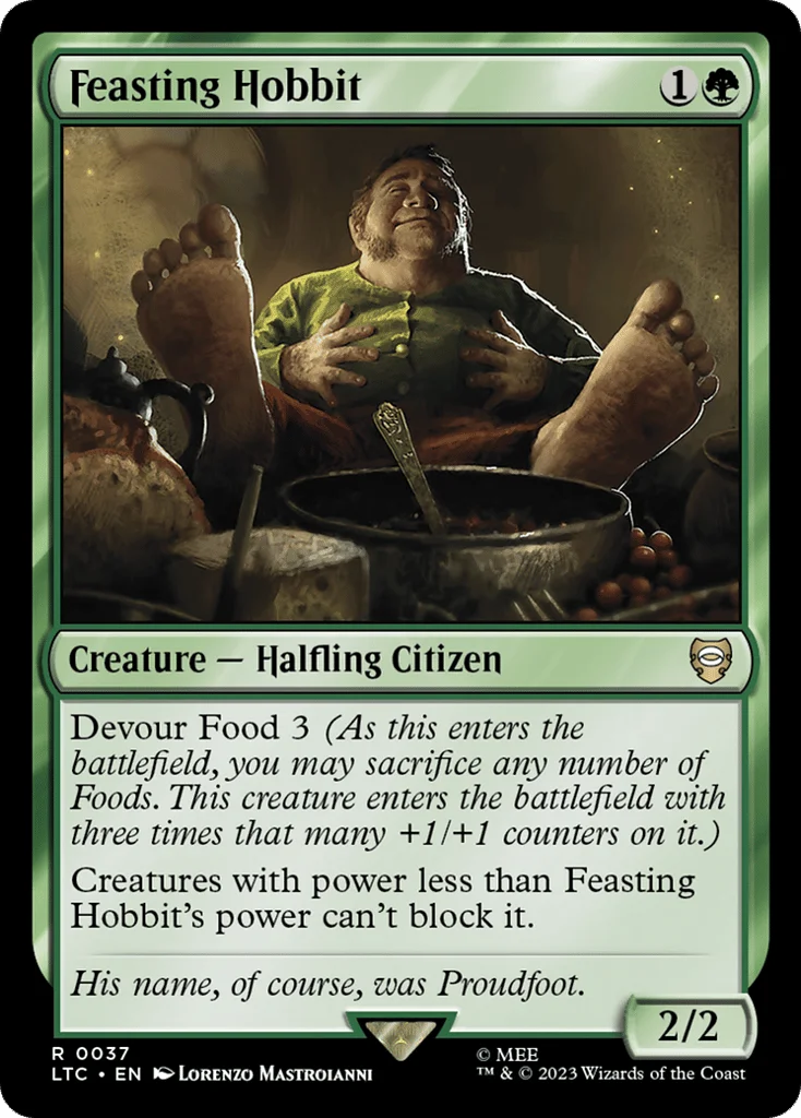 Feasting Hobbit · Tales of Middle-earth Commander