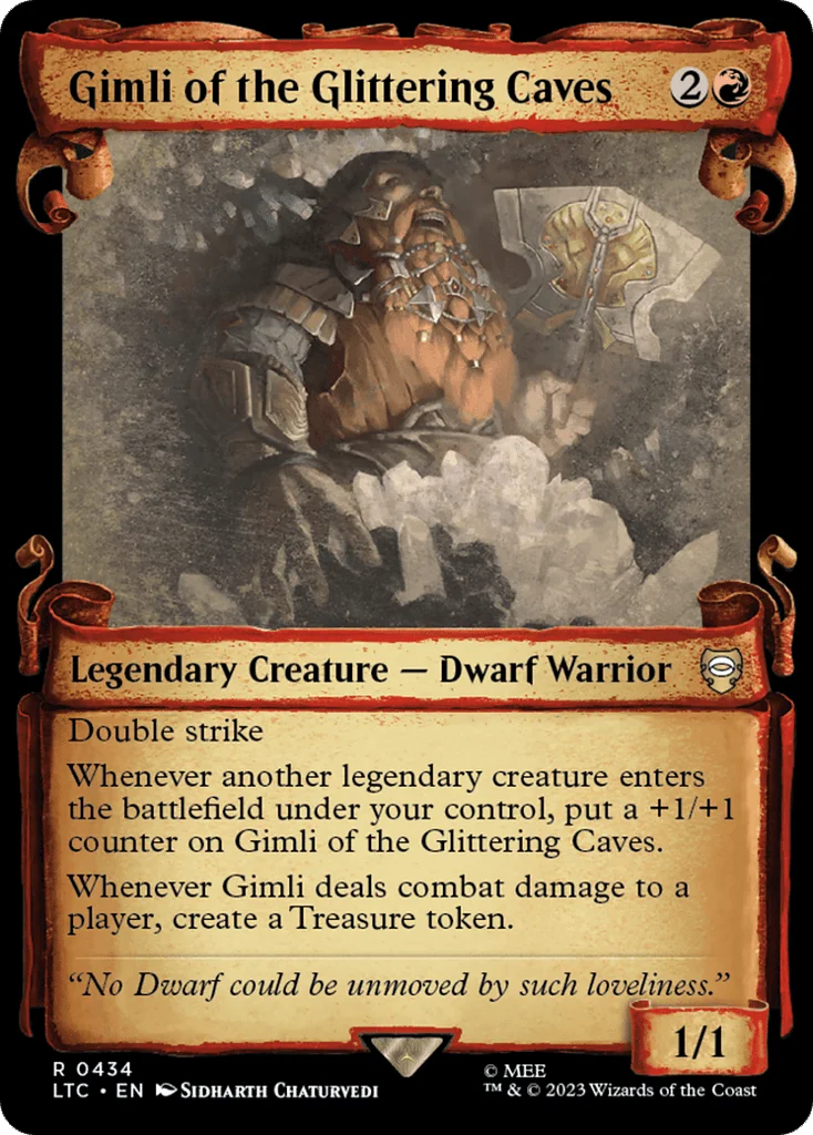 Gimli of the Glittering Caves · Tales of Middle-earth Commander
