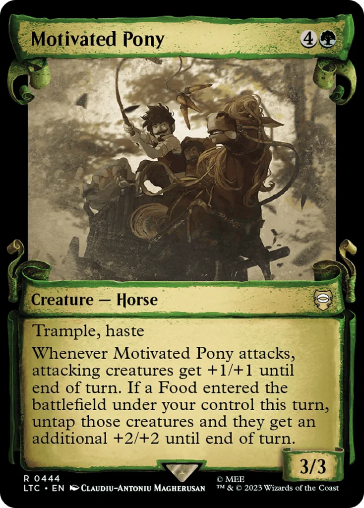 Motivated Pony · Tales of Middle-earth Commander
