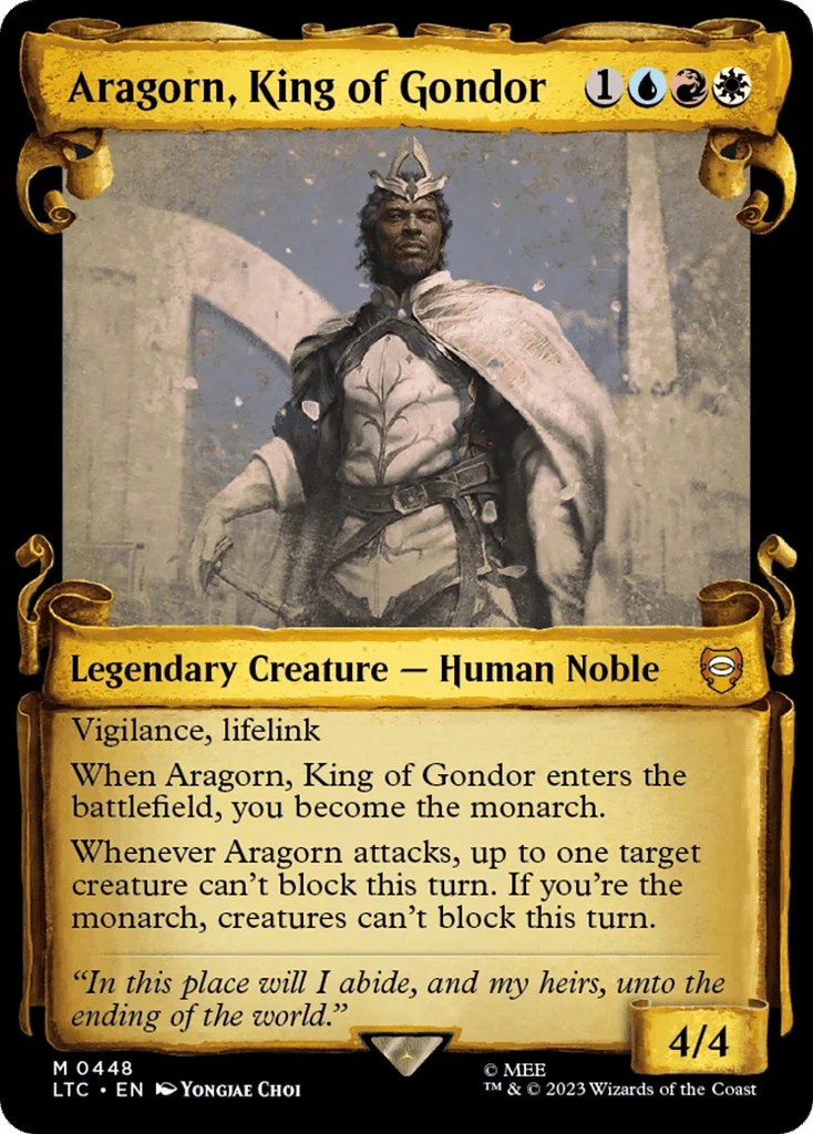Aragorn, King of Gondor · Tales of Middle-earth Commander