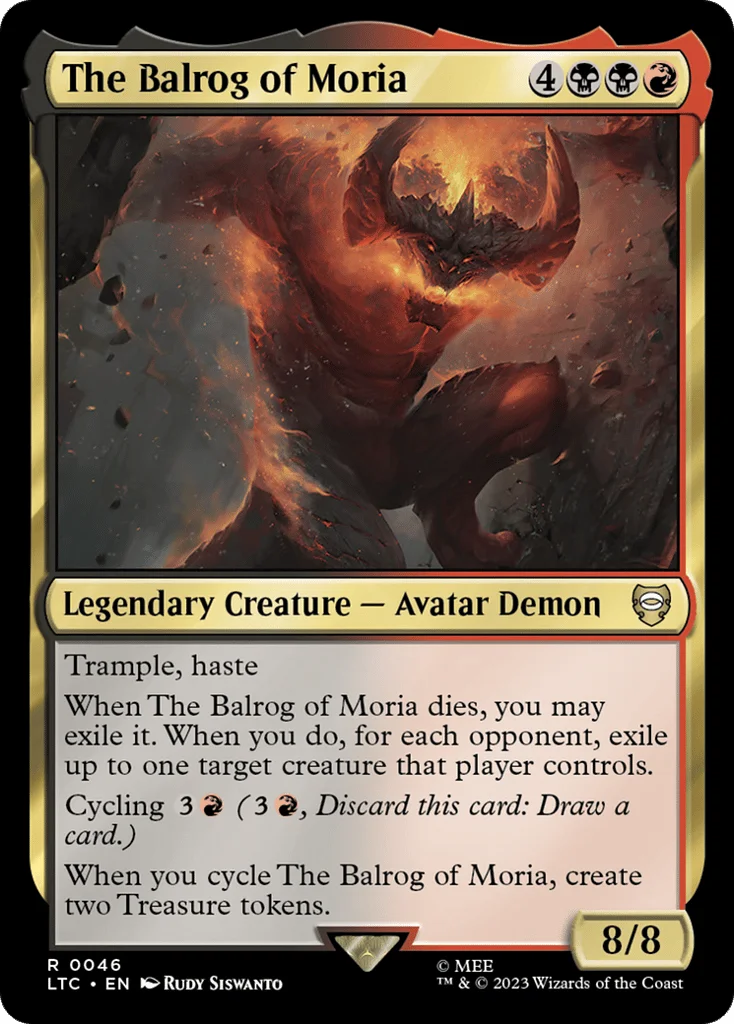 The Balrog of Moria · Tales of Middle-earth Commander