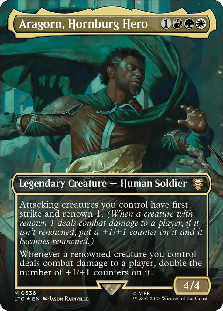 Aragorn, Hornburg Hero · Tales of Middle-earth Commander