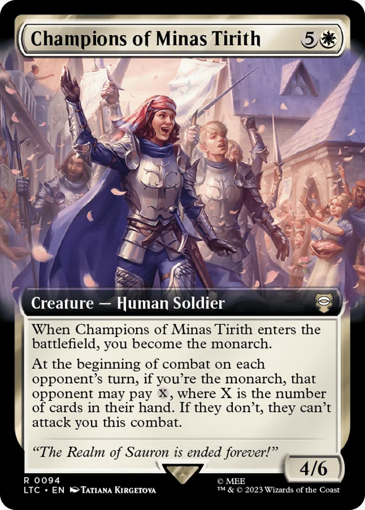 Champions of Minas Tirith · Tales of Middle-earth Commander