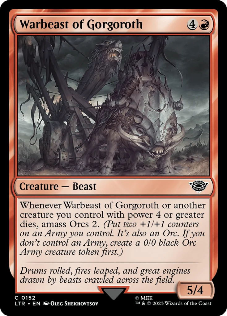 Warbeast of Gorgoroth · The Lord of the Rings: Tales of Middle-earth