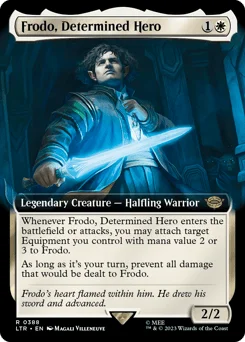 Frodo, Determined Hero