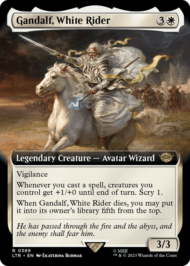 Gandalf, White Rider · The Lord of the Rings: Tales of Middle-earth