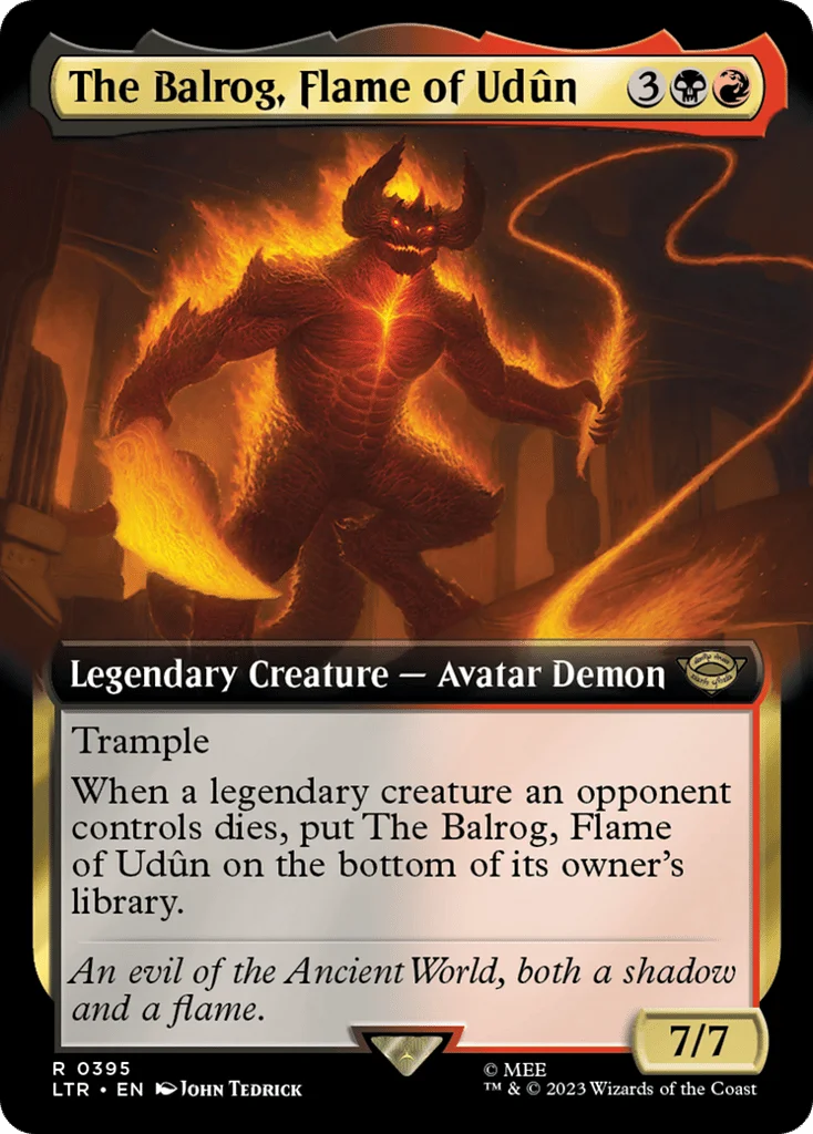 The Balrog, Flame of Udûn · The Lord of the Rings: Tales of Middle-earth