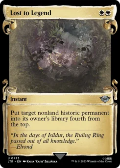 Lost to Legend