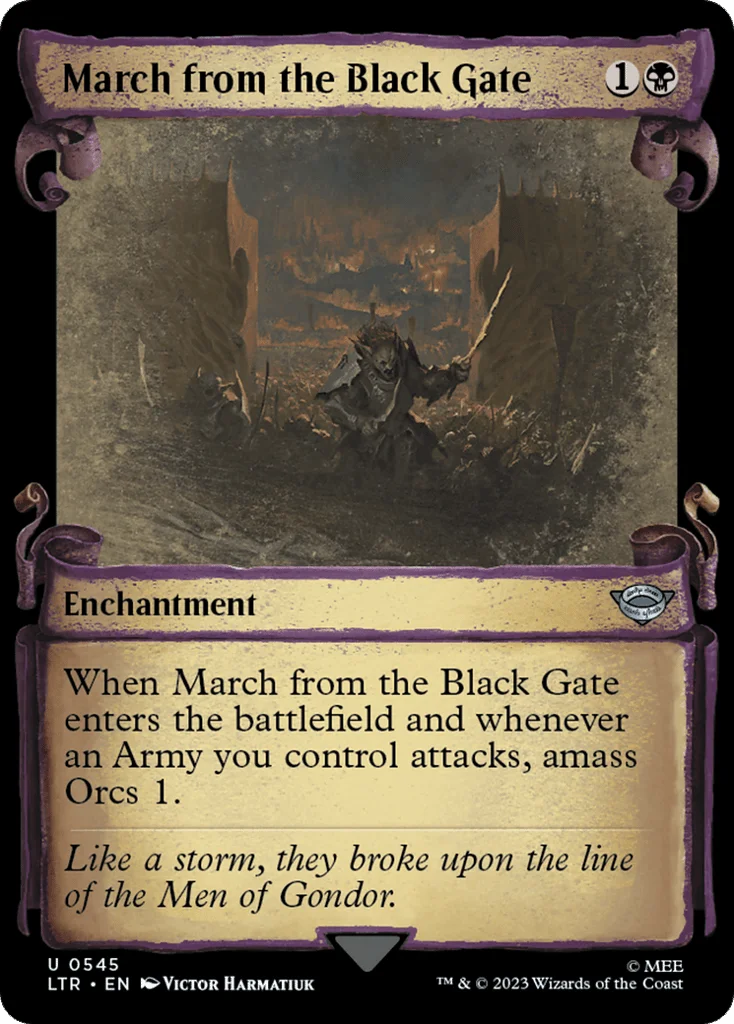 March from the Black Gate · The Lord of the Rings: Tales of Middle-earth
