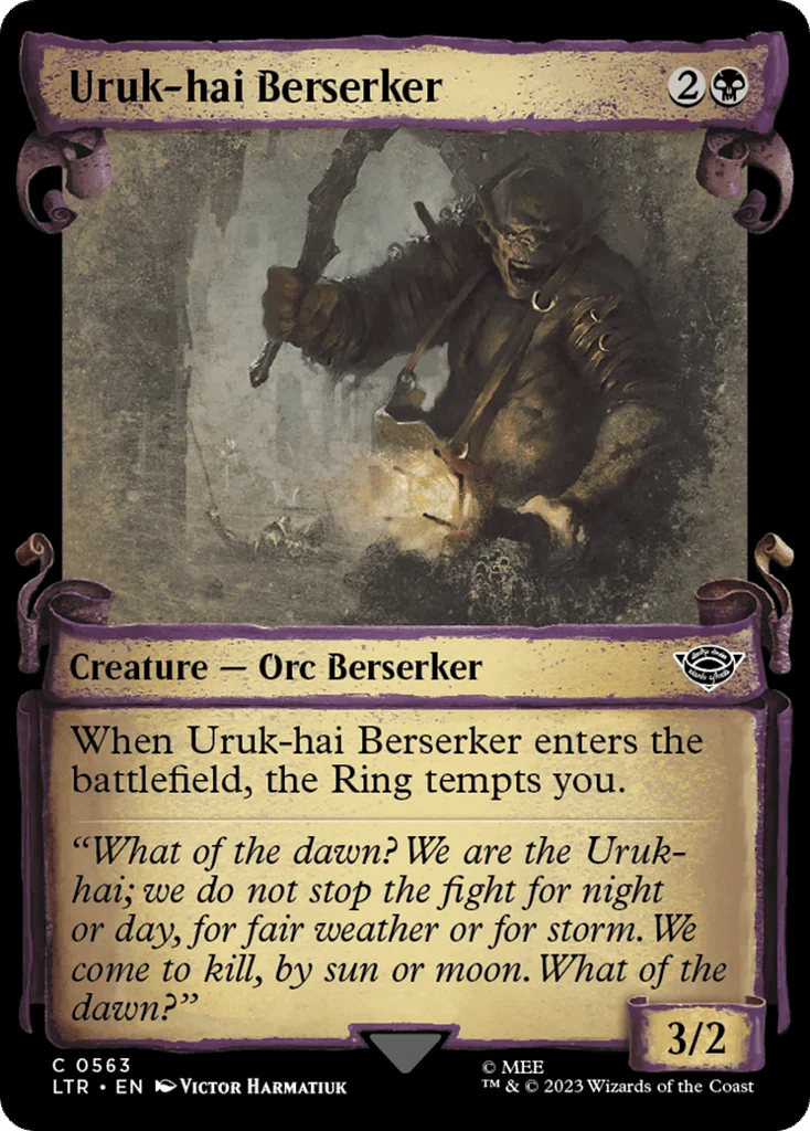 Uruk-hai Berserker · The Lord of the Rings: Tales of Middle-earth