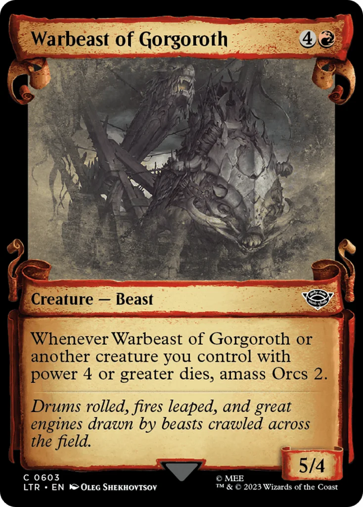 Warbeast of Gorgoroth · The Lord of the Rings: Tales of Middle-earth