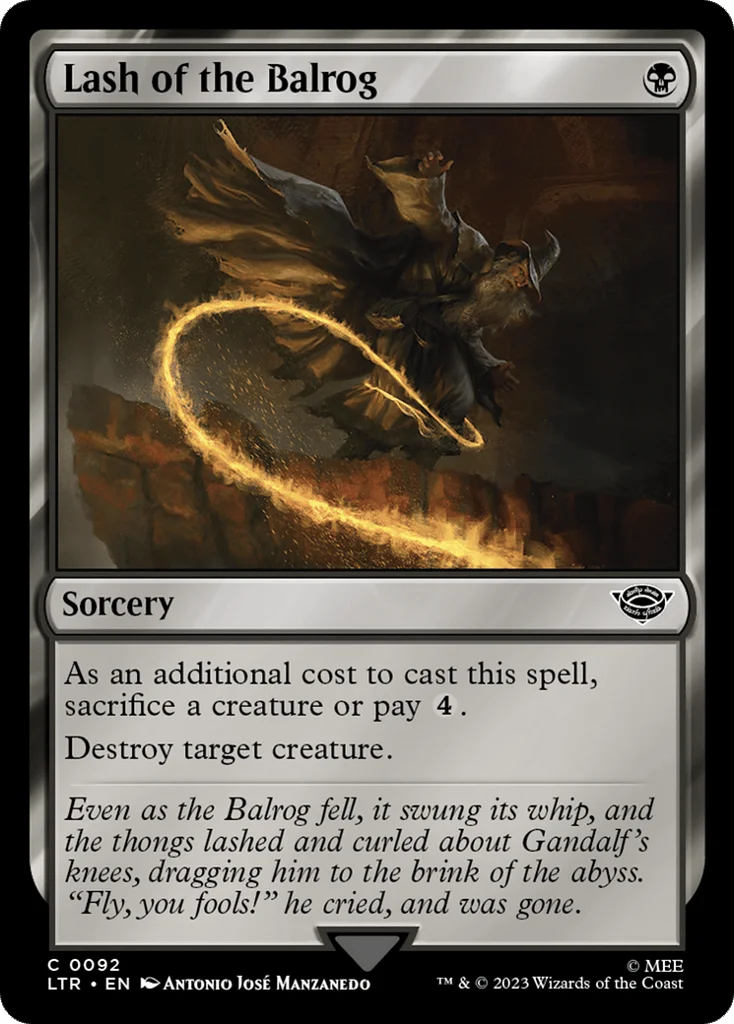 Lash of the Balrog · The Lord of the Rings: Tales of Middle-earth