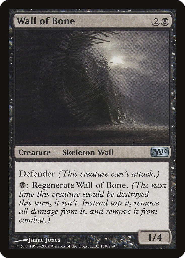 Wall of Bone · Magic 2010