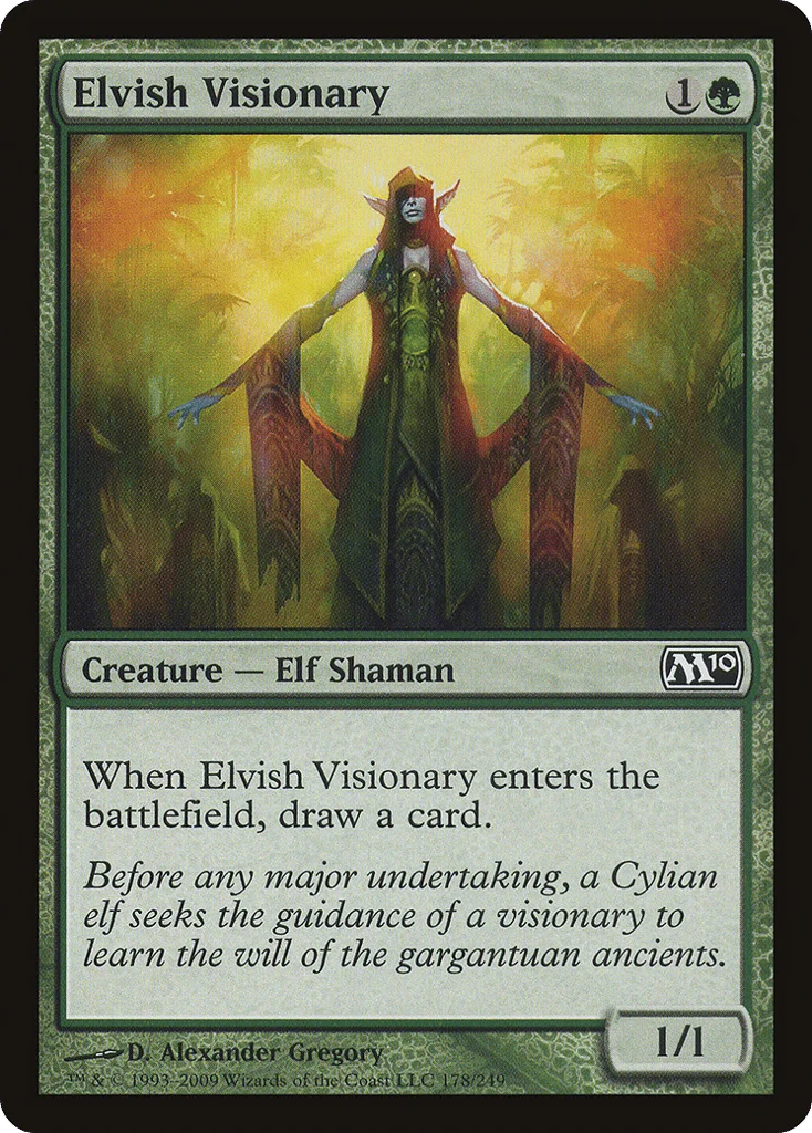 Elvish Visionary · Magic 2010