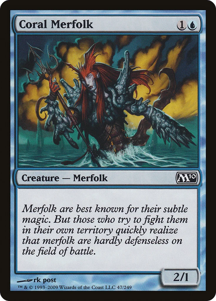 Coral Merfolk · Magic 2010
