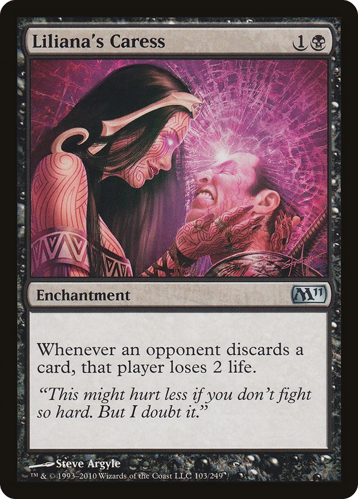 Liliana's Caress · Magic 2011