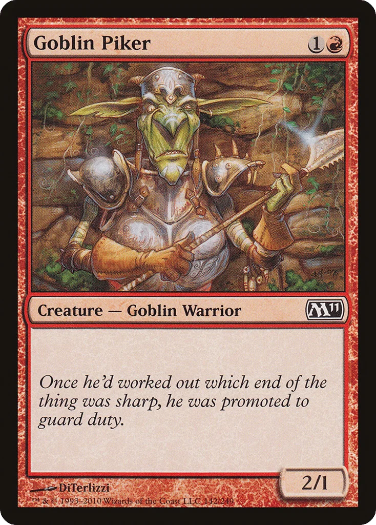 Goblin Piker · Magic 2011